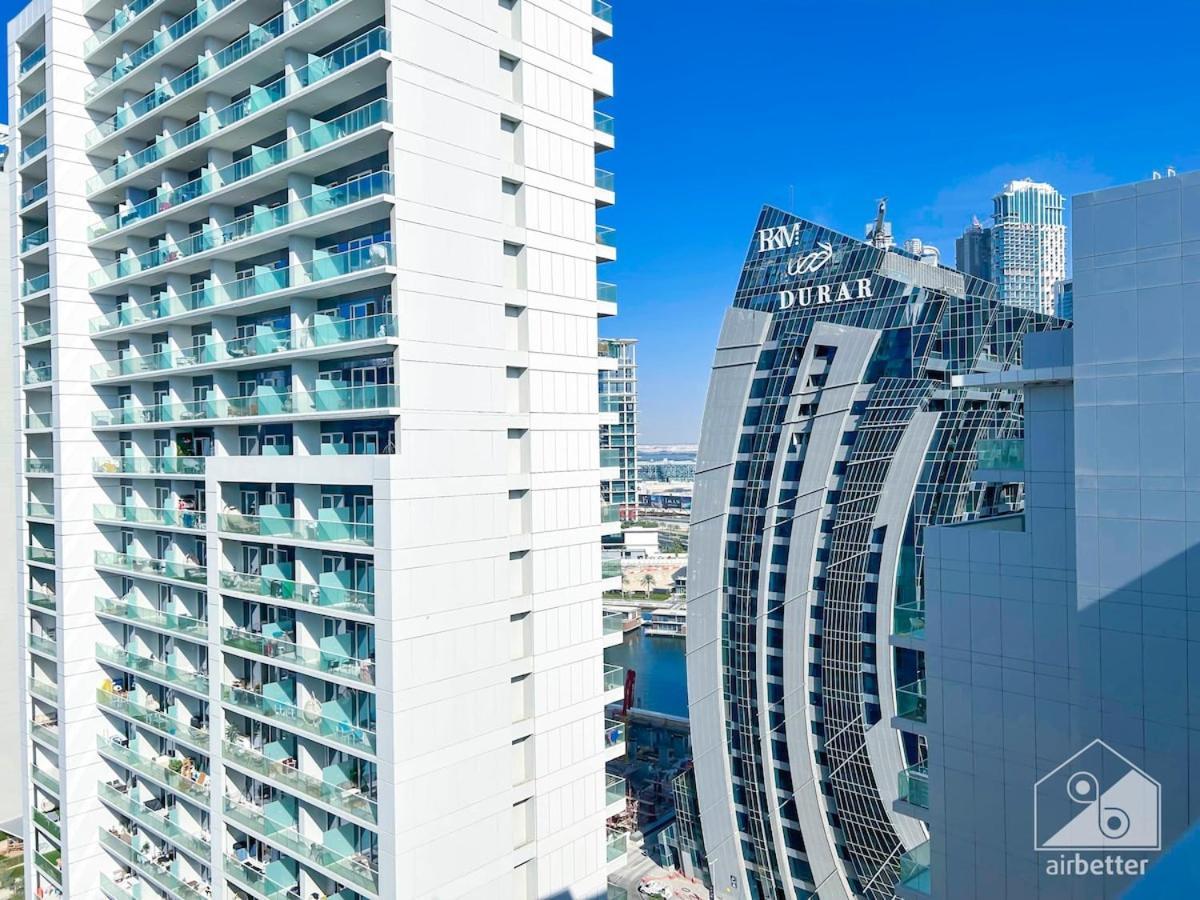 Luxury Stay At Damac Majestine With Balcony & Views 두바이 외부 사진