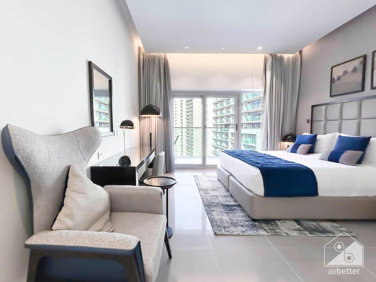 Luxury Stay At Damac Majestine With Balcony & Views 두바이 외부 사진