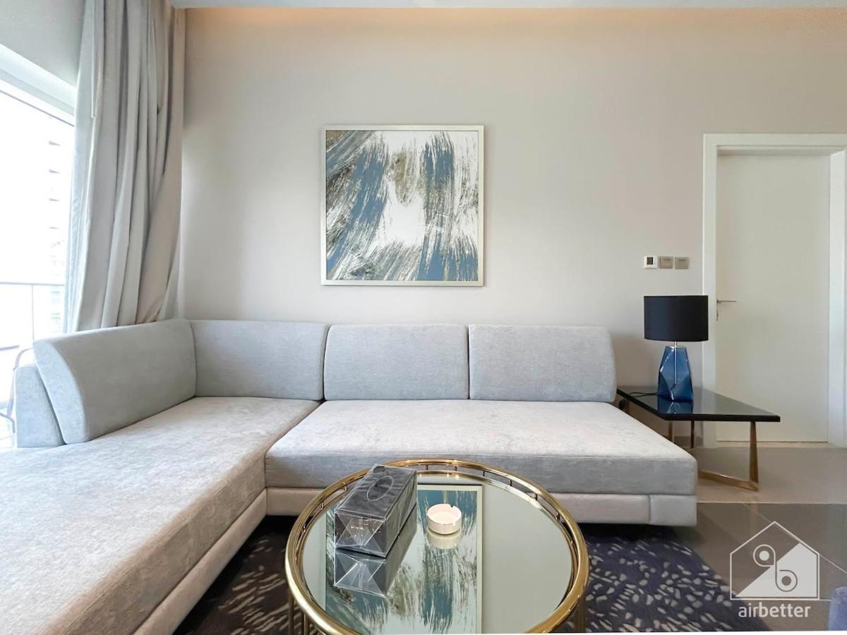 Luxury Stay At Damac Majestine With Balcony & Views 두바이 외부 사진